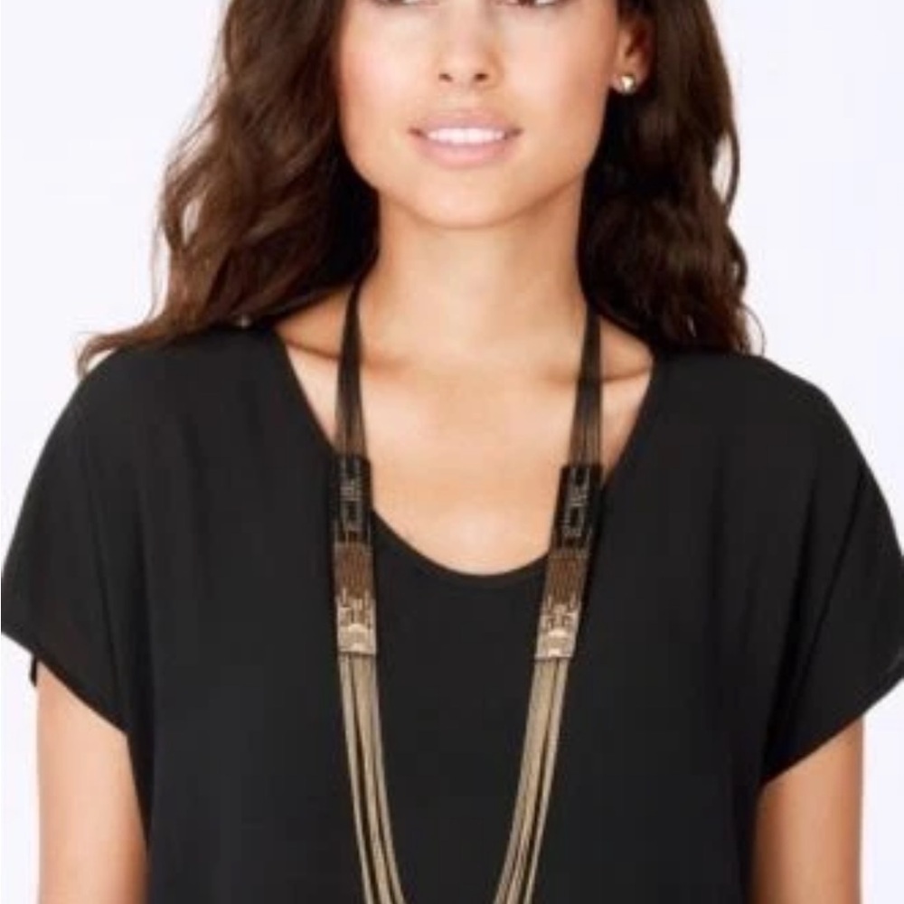 Stella & Dot Jasper Ombre Necklace - Picture 2 of 10
